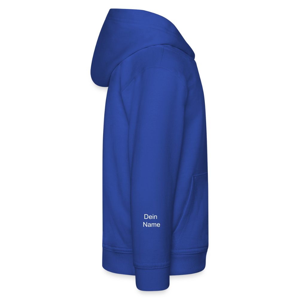Kinder Premium Hoodie - Royalblau