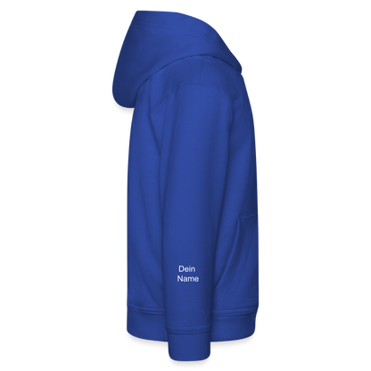 Kinder Premium Hoodie - Royalblau