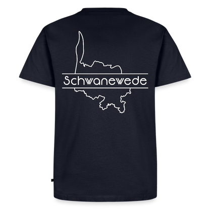 Männer Premium T-Shirt - Schwanewede - Navy