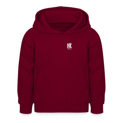 Kinder Hoodie - Ich bin stark - Bordeaux