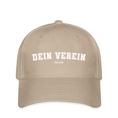 Flexfit Cap - Dein Verein - Khaki