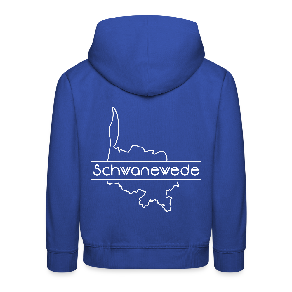 Kinder Premium Hoodie - Royalblau