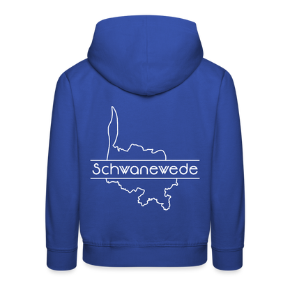 Kinder Premium Hoodie - Royalblau