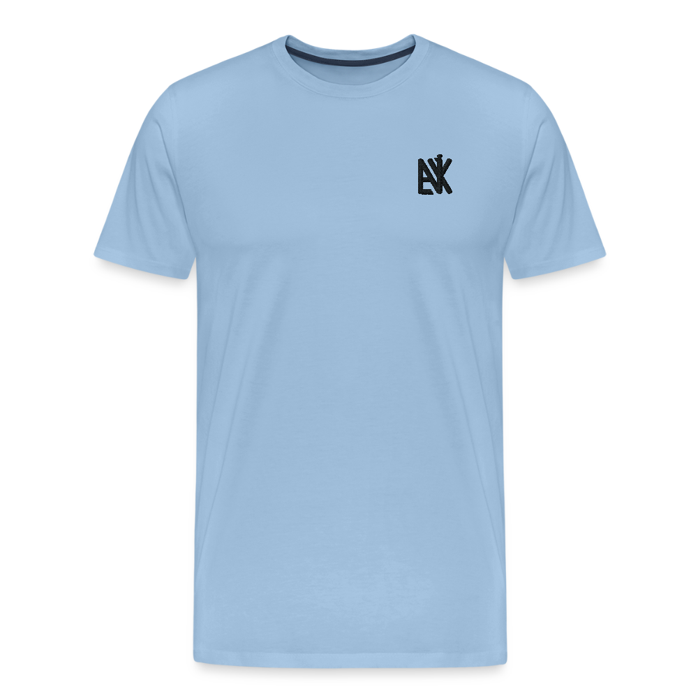 Männer Premium T-Shirt -laliky.de - Sky
