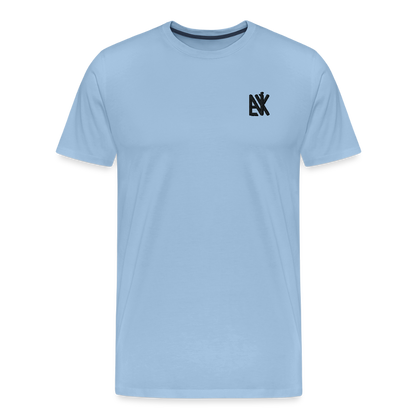 Männer Premium T-Shirt -laliky.de - Sky