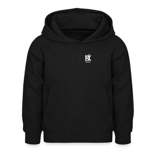 Kinder Hoodie - Nein heißt Nein! (weiß) - Schwarz
