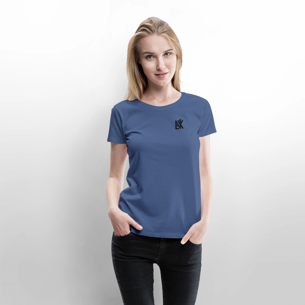 Frauen Premium T-Shirt - laliky.de - Taubenblau