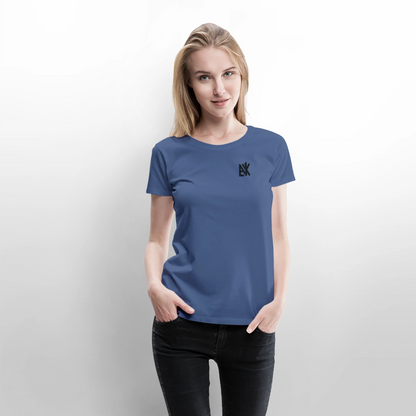 Frauen Premium T-Shirt - laliky.de - Taubenblau