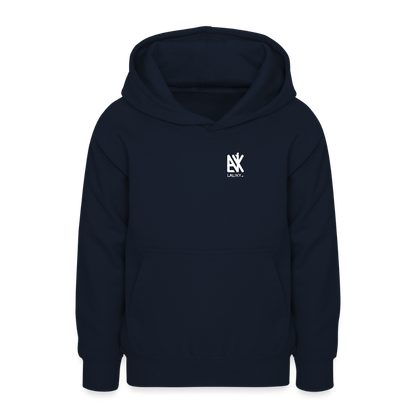 Teenager Hoodie - Nein heißt Nein! (weiß) - Navy