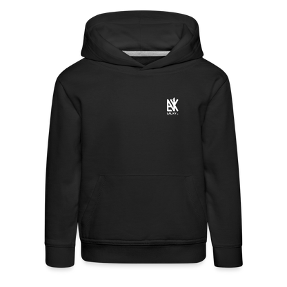 Kinder Premium Hoodie - Schwarz