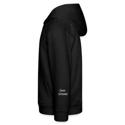 Kinder Premium Hoodie - Schwarz