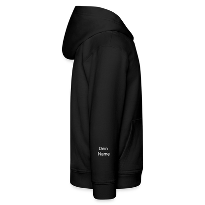 Kinder Premium Hoodie - Schwarz