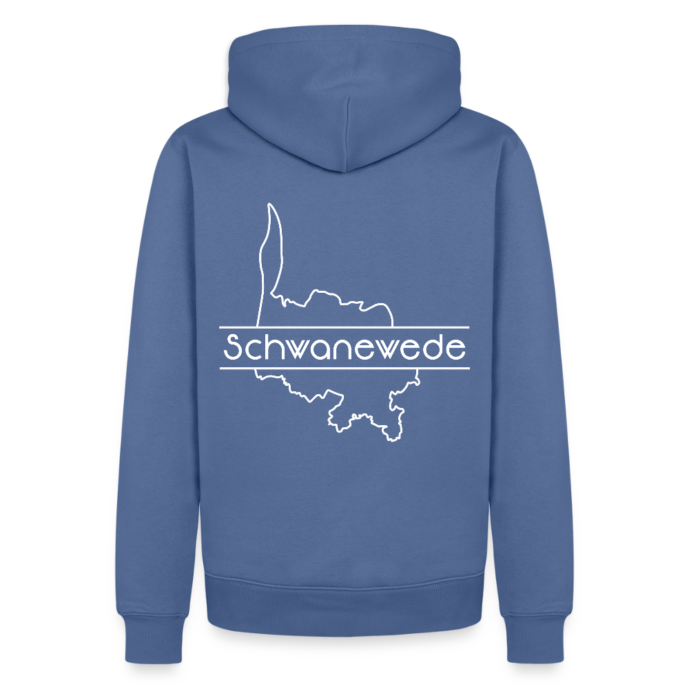 Premium Hoodie - Schwanewede - Taubenblau