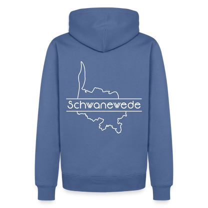 Premium Hoodie - Schwanewede - Taubenblau