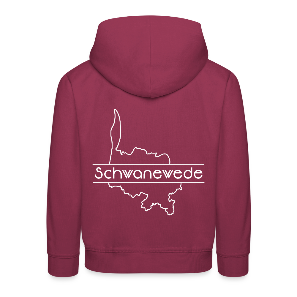 Kinder Premium Hoodie - Bordeaux