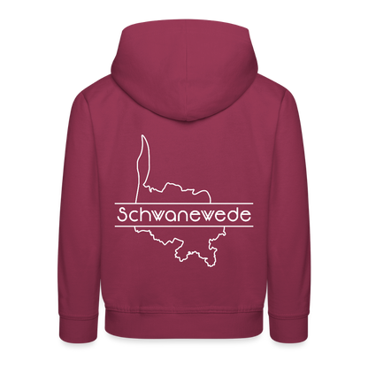 Kinder Premium Hoodie - Bordeaux