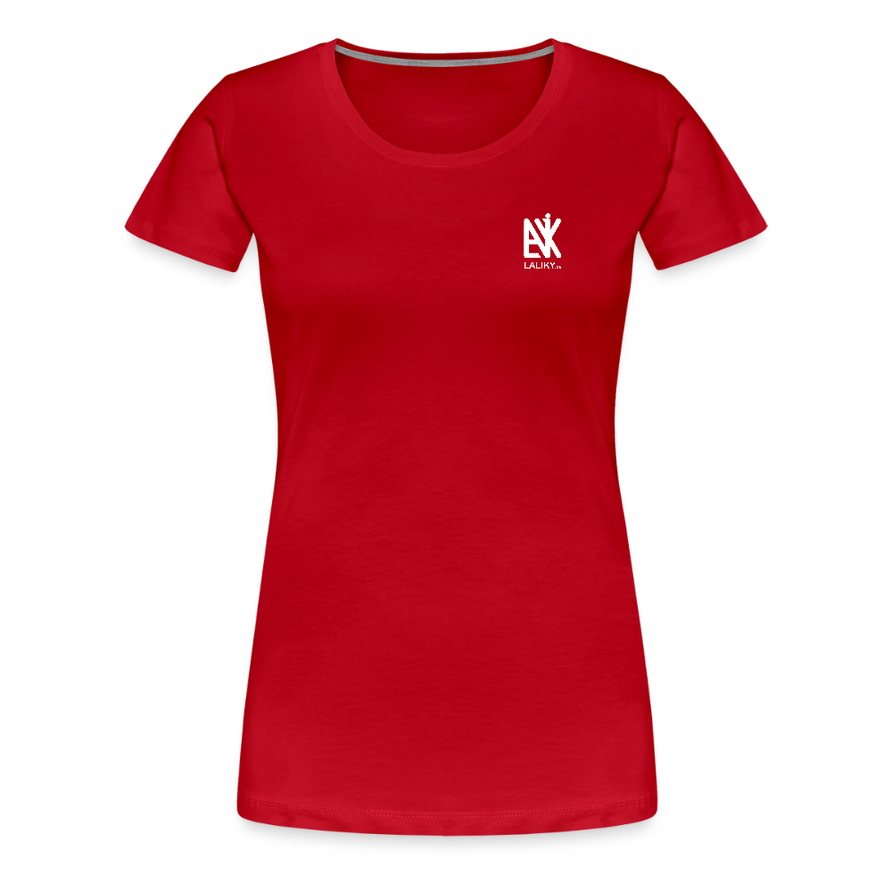 Frauen Premium T-Shirt - Schwanewede - Rot