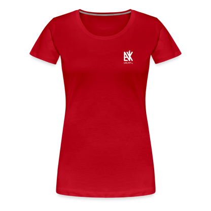 Frauen Premium T-Shirt - Schwanewede - Rot