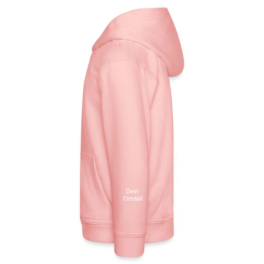 Kinder Premium Hoodie - Kristallrosa