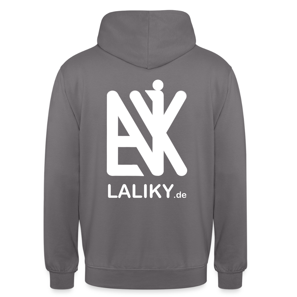 Unisex Hoodie laliky.de - Mittelgrau