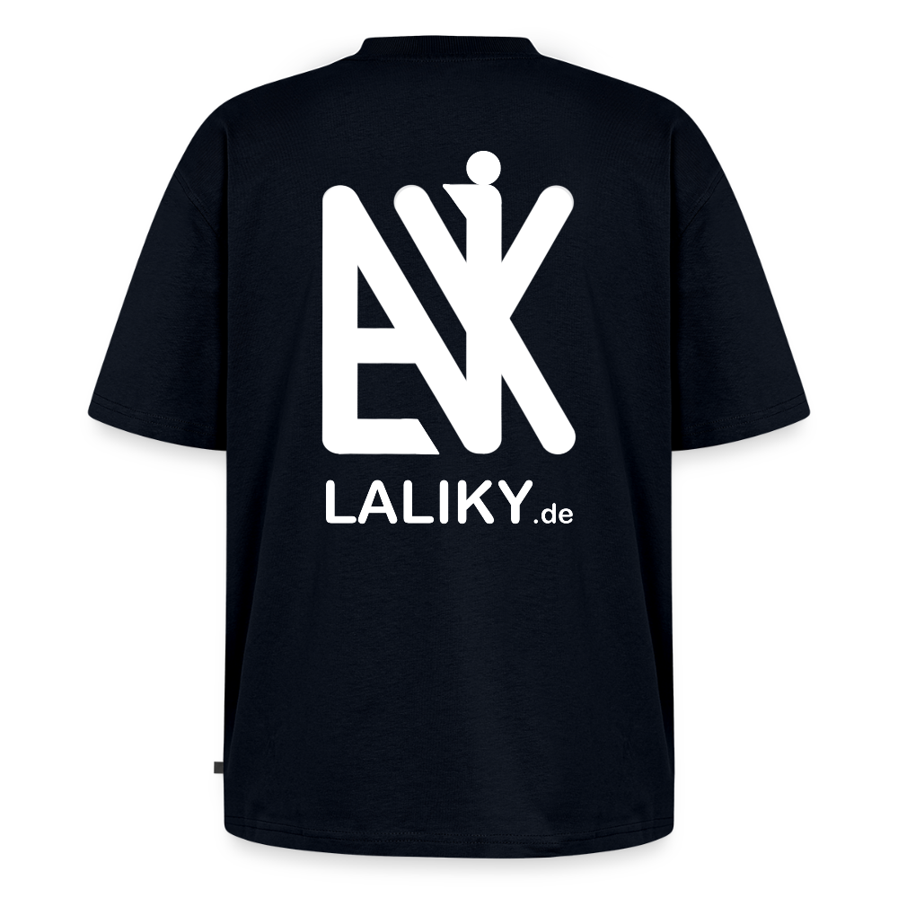 Unisex Oversized Bio T-Shirt - laliky.de - Navy