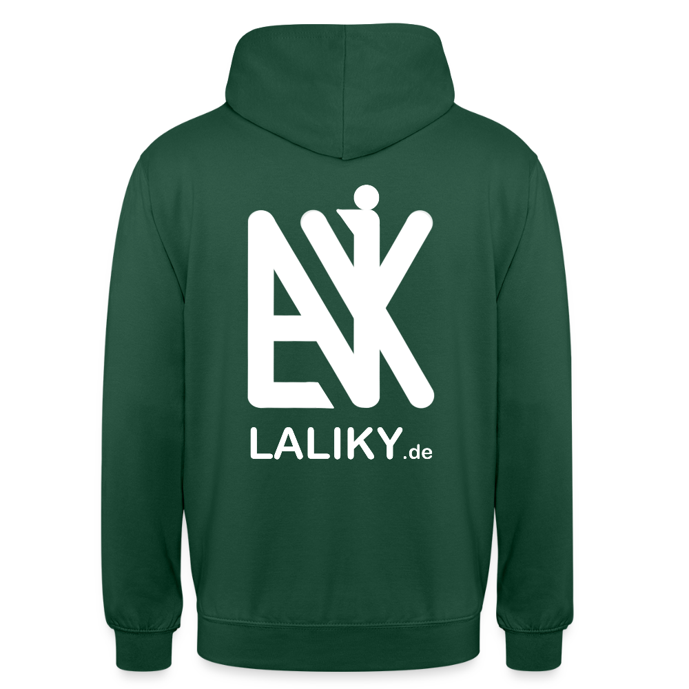 Unisex Hoodie laliky.de - Flaschengrün