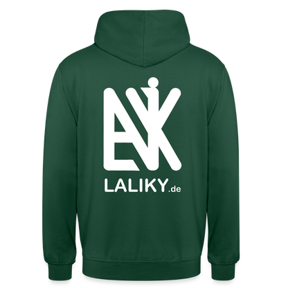 Unisex Hoodie laliky.de - Flaschengrün
