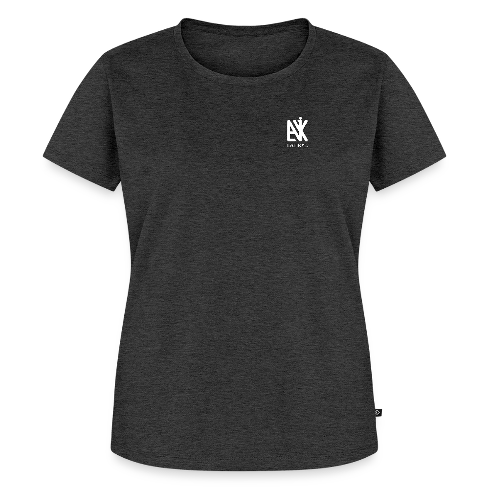 Frauen Premium T-Shirt - Schwanewede - Anthrazit meliert