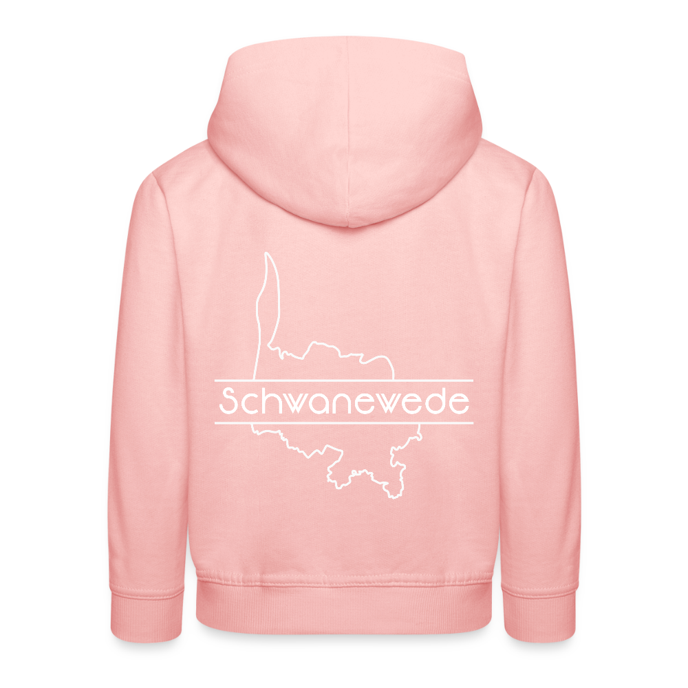 Kinder Premium Hoodie - Kristallrosa