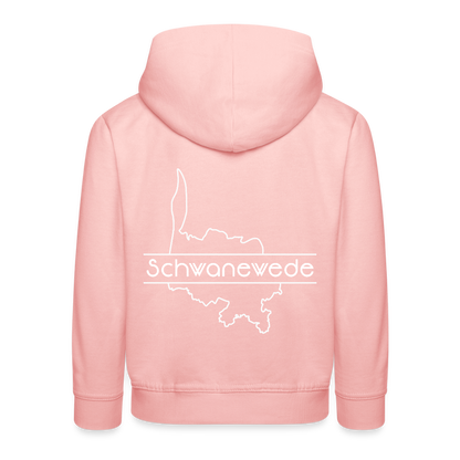 Kinder Premium Hoodie - Kristallrosa