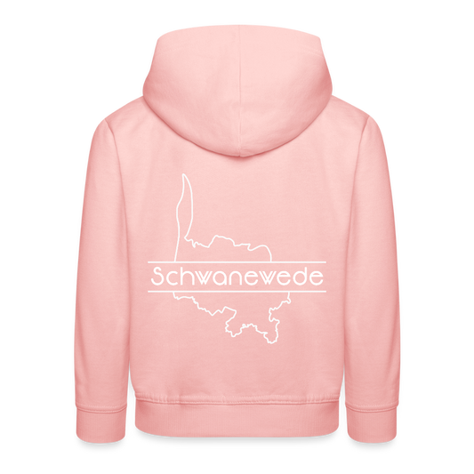 Kinder Premium Hoodie - Kristallrosa