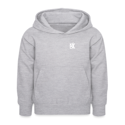 Kinder Hoodie - Selbst entscheiden - Hellgrau meliert