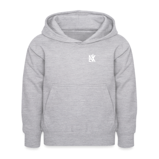 Kinder Hoodie - Selbst entscheiden - Hellgrau meliert