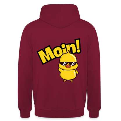 Unisex Hoodie - MOIN - Bordeaux