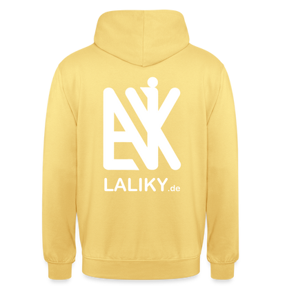 Unisex Hoodie laliky.de - Zitronengelb