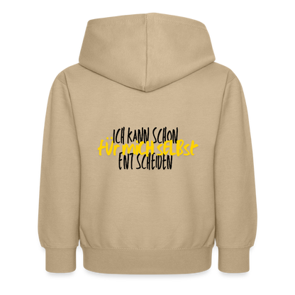 Kinder Hoodie - Selbst entscheiden - Sand