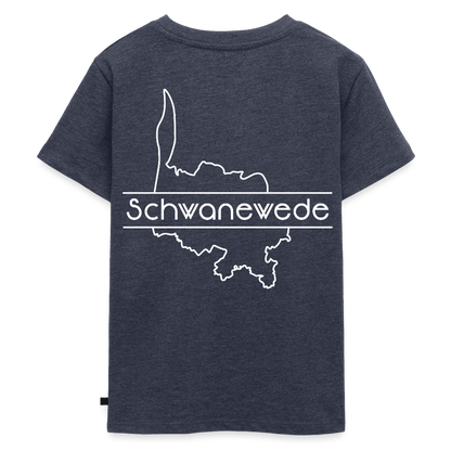 Kinder Premium T-Shirt - Schwanewede - Jeansblau 