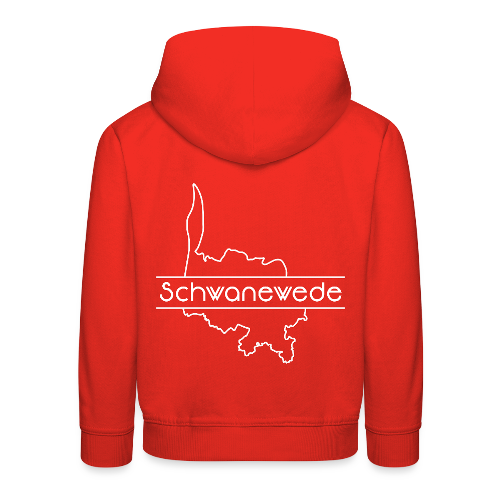 Kinder Premium Hoodie - Rot