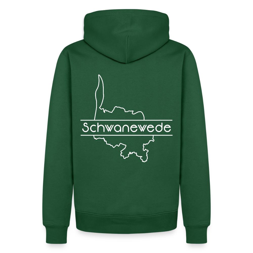 Premium Hoodie - Schwanewede - Flaschengrün