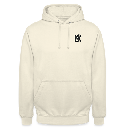 Unisex Hoodie - Flower-Horn - Vanille-Milchshake