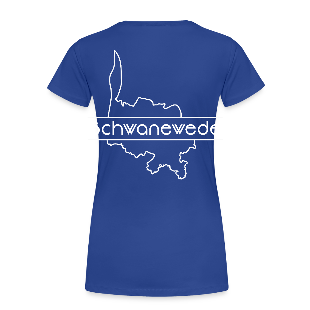Frauen Premium T-Shirt - Schwanewede - Königsblau