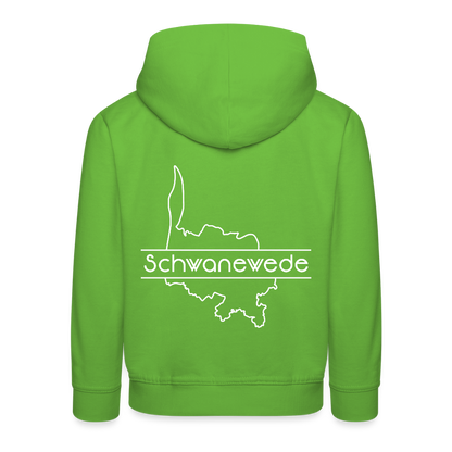 Kinder Premium Hoodie - Hellgrün