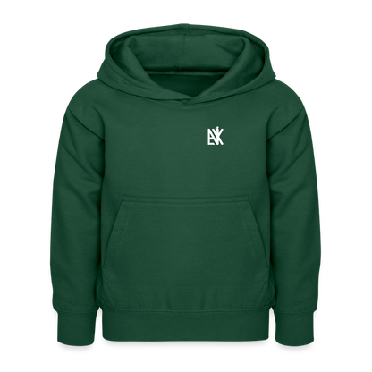 Kinder Hoodie - Selbst entscheiden - Flaschengrün