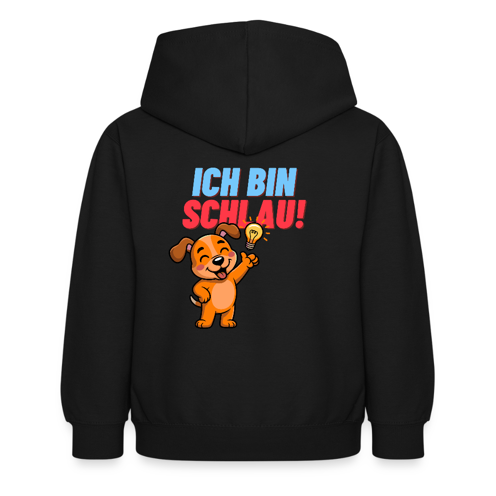 Kinder Hoodie - Ich bin schlau - Schwarz
