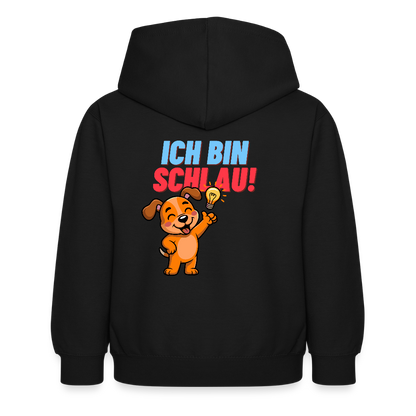 Kinder Hoodie - Ich bin schlau - Schwarz