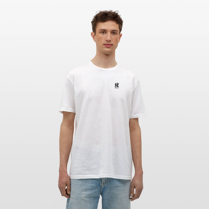 Männer T-Shirt - QR Code (Weiß) - Weiß
