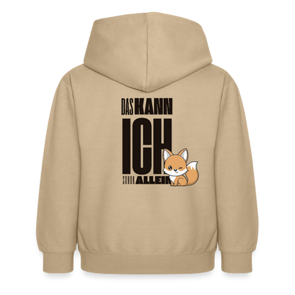 Kinder Hoodie - Das Kann ich schon - Sand
