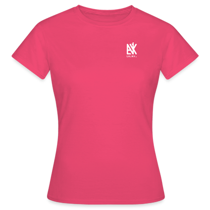 Frauen T-Shirt - QR Code (Dunkel) - Azalea