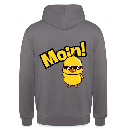 Unisex Hoodie - MOIN - Mittelgrau
