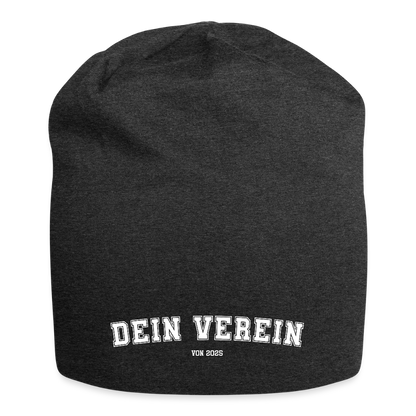 Jersey-Beanie - Dein Verein - Anthrazit